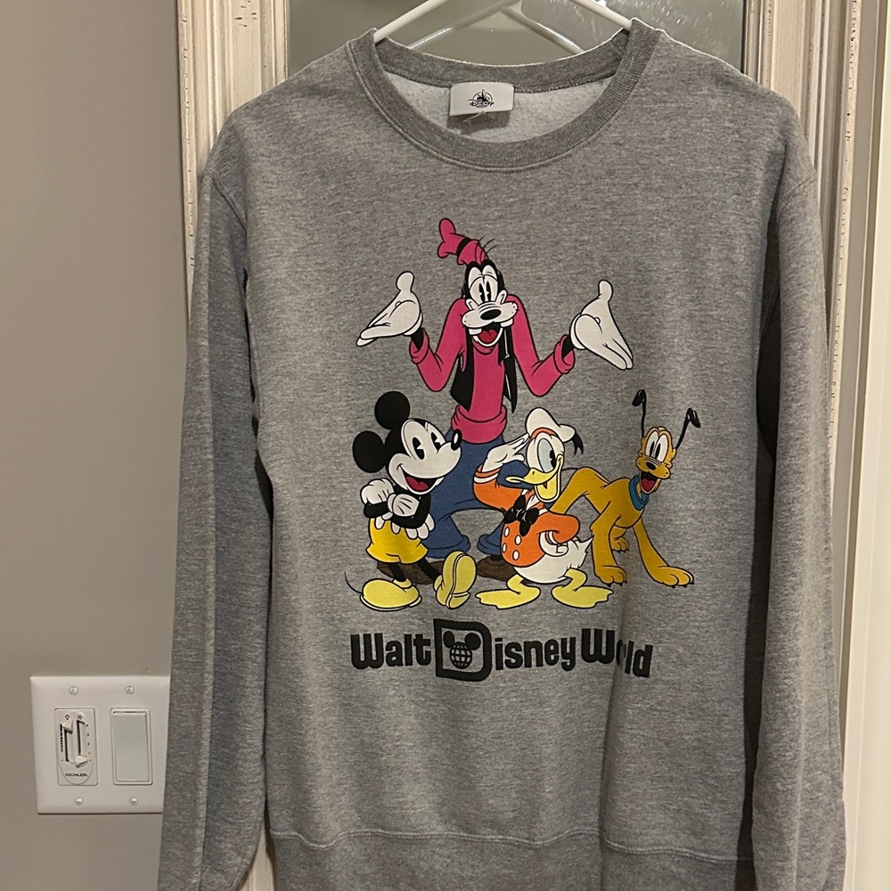 Disney World Gray Sweater